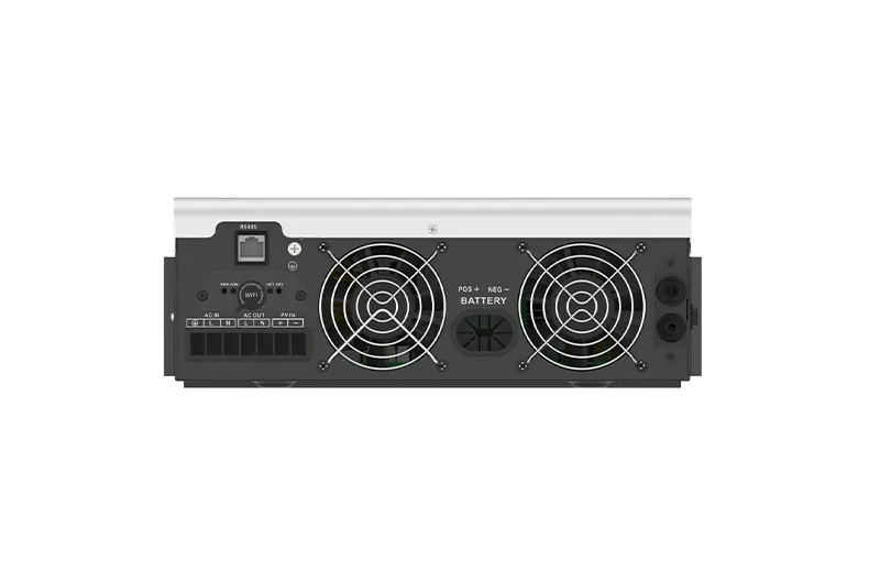 العاكس الشمسي مع مولد ومدخل شمسي