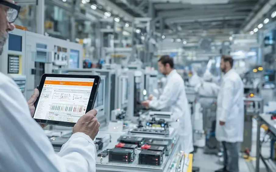 مصنع بطاريات ليثيوم عالية السعة