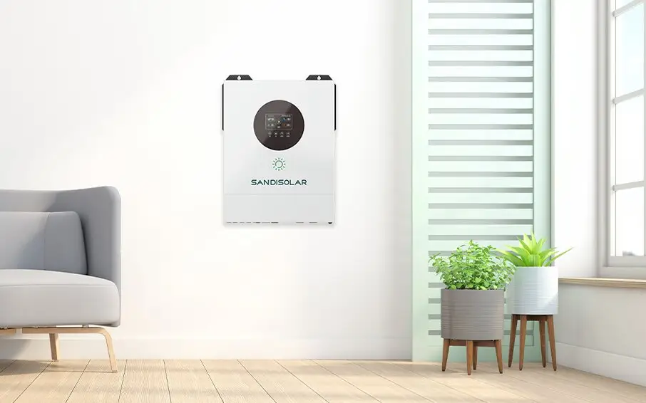 عاكس خارج الشبكة مع تخزين البطاريات